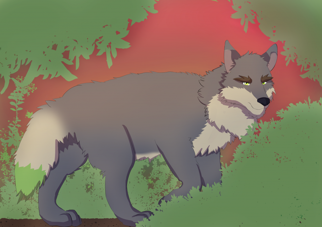 wolf by 達瓦