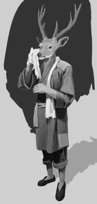 鹿小二 by 我口乃鸡