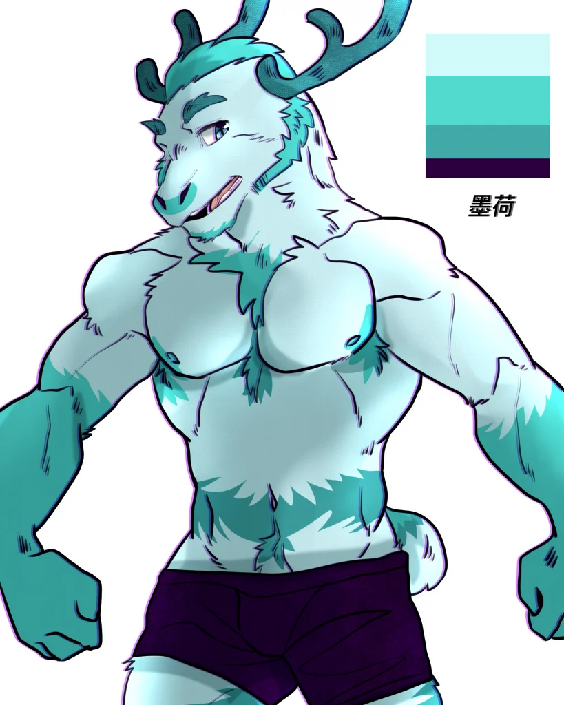 墨荷 (鹿) by hlspeedasdzxc7551425612363