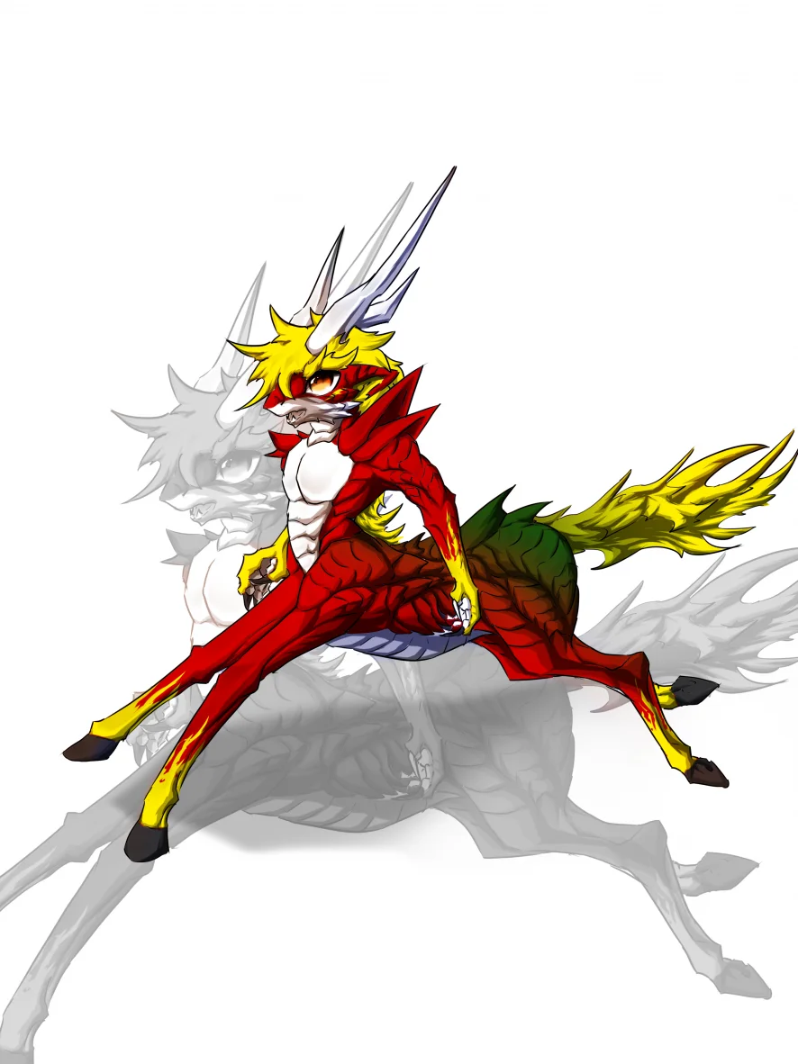 Kirin taur by sghschdgg, taur, 双体兽