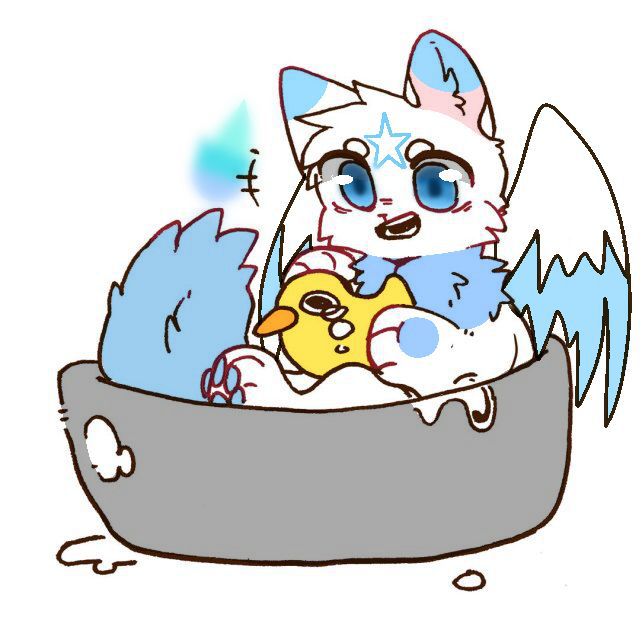 洗澡澡的安木 by 安木胡尼德, 这就是我