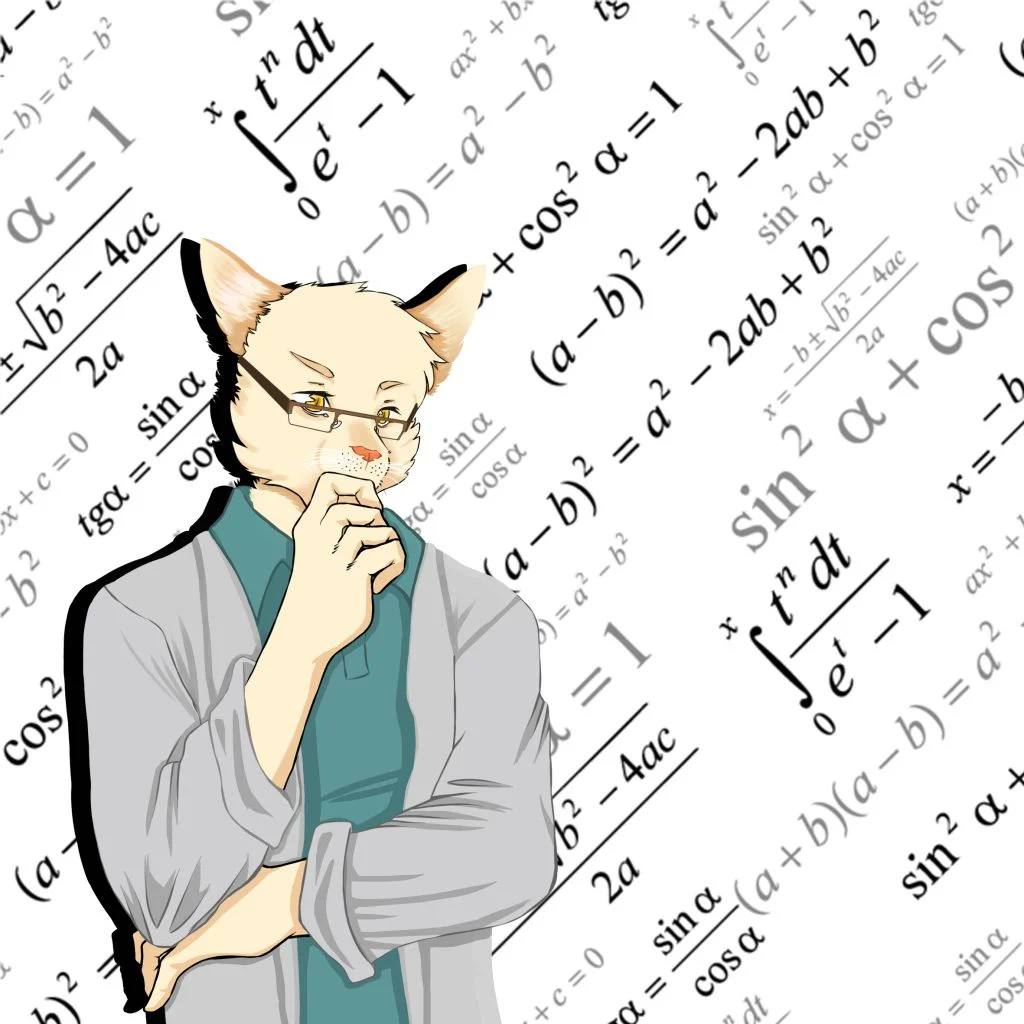 学者 by 高杉祈, 猫, 公式化