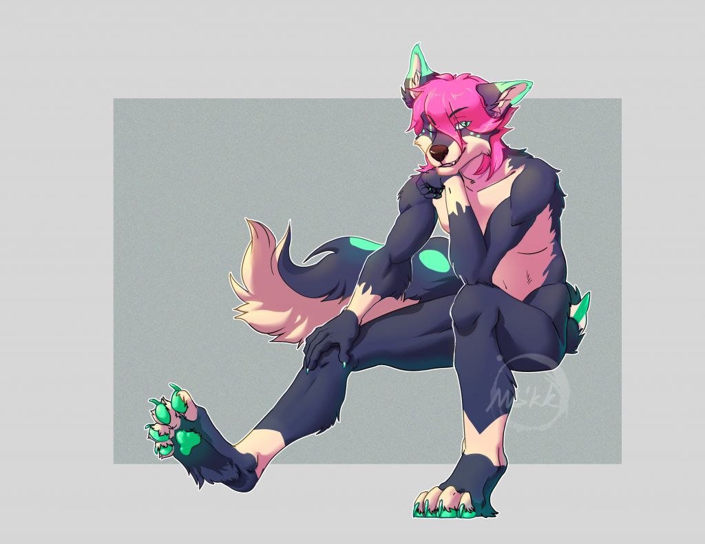 激光家的粉汪汪 by 喵鲁