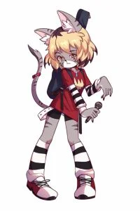 画一只猫咪兽娘 by DOU