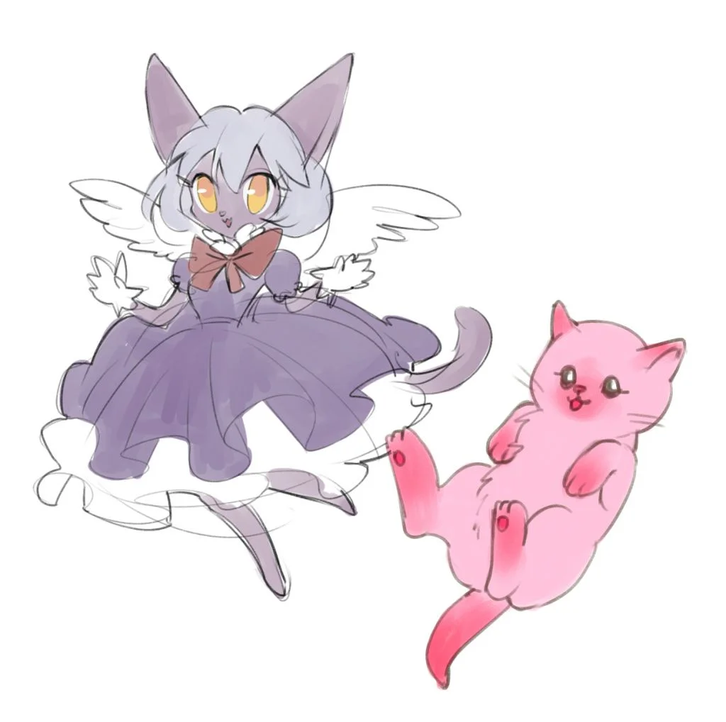 小猫 by 圭巢, OC, 兽娘, 猫娘