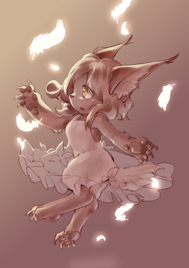 天使坠落 by 圭巢, 狞猫, OC, 兽娘, 猫娘