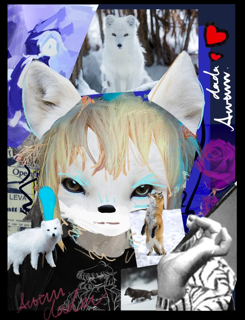 DaDa狐狸 by 格拉兰斯的秋狐, Dadaism, fox, 实验性