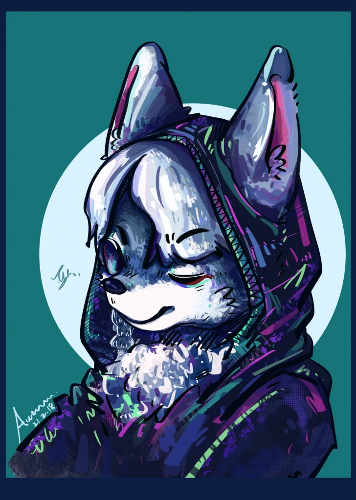 亚亚亚亚亚亚 by 格拉兰斯的秋狐, wolf, 兽人, 狼