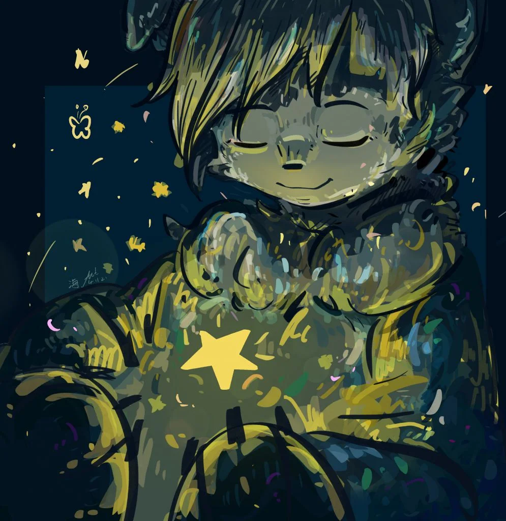 星星 by 格拉兰斯的秋狐, 兽人, Furry, 狼, wolf