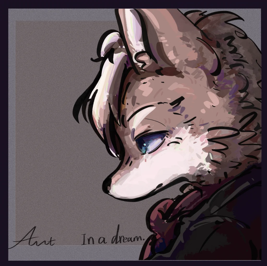 In a dream. by 格拉兰斯的秋狐, 狼, 兽人, Furry, wolf