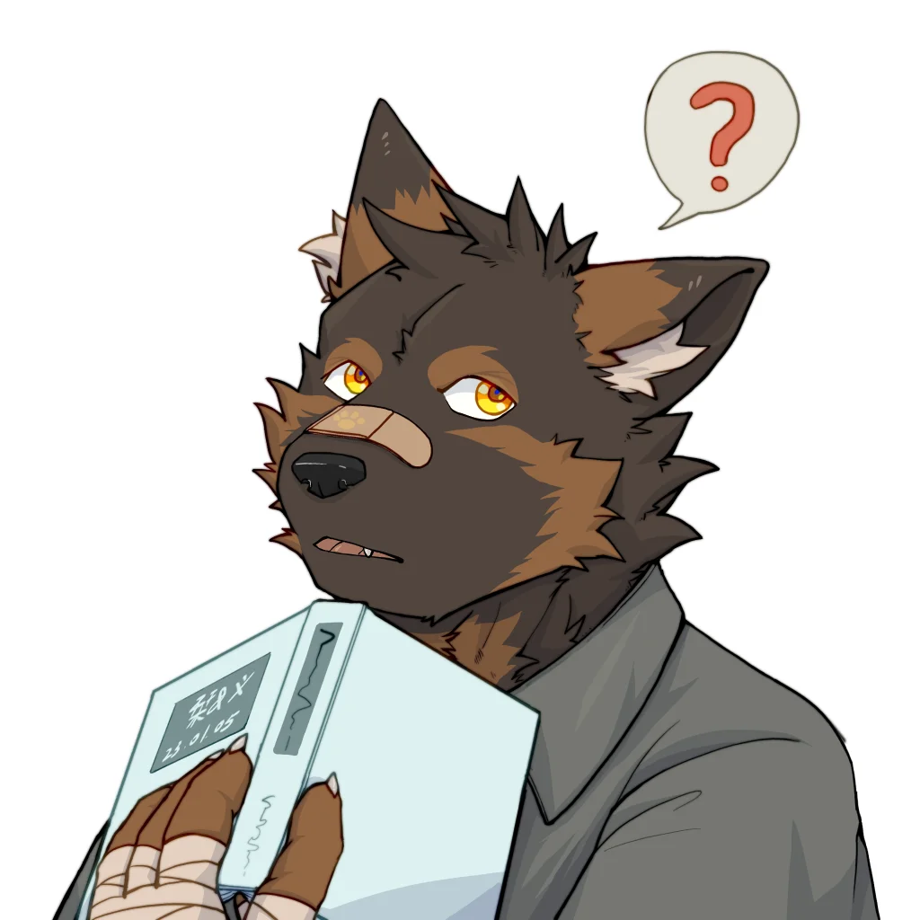 虎魄的抽奖图 by 刊刊, 兽人, furry, 全身, 狗