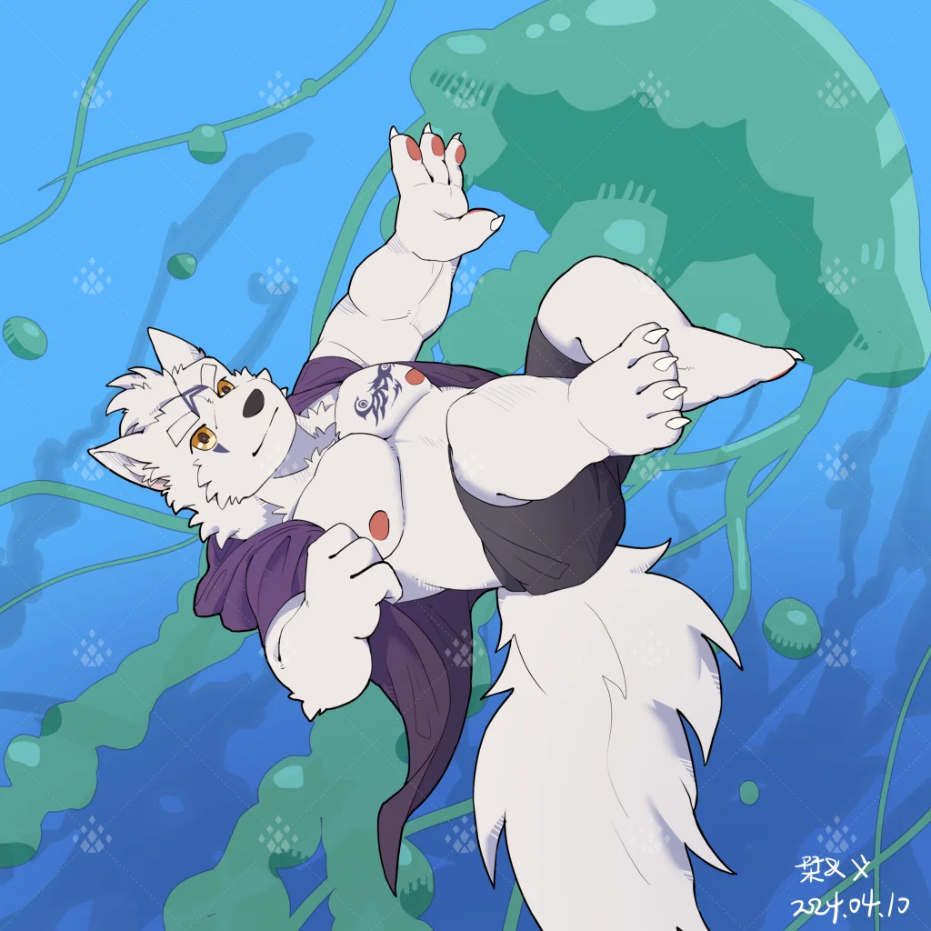 亚尔的Q版委托 by 刊刊, furry, Q版, 兽人