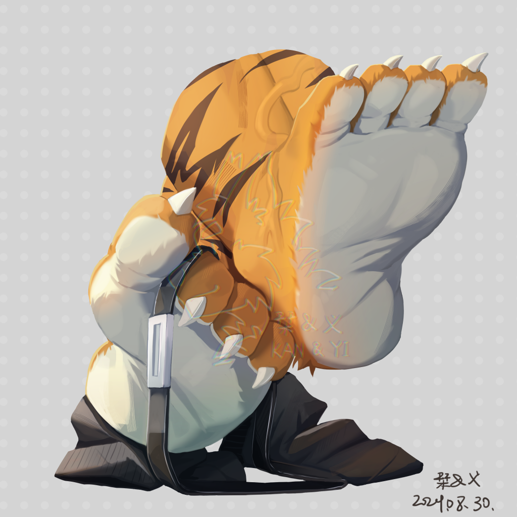 犬山傲特别版jio by 刊刊, furry, 兽人, 脚