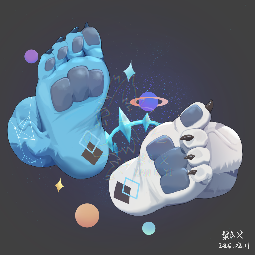 07n的jio by 刊刊, 兽人, 脚