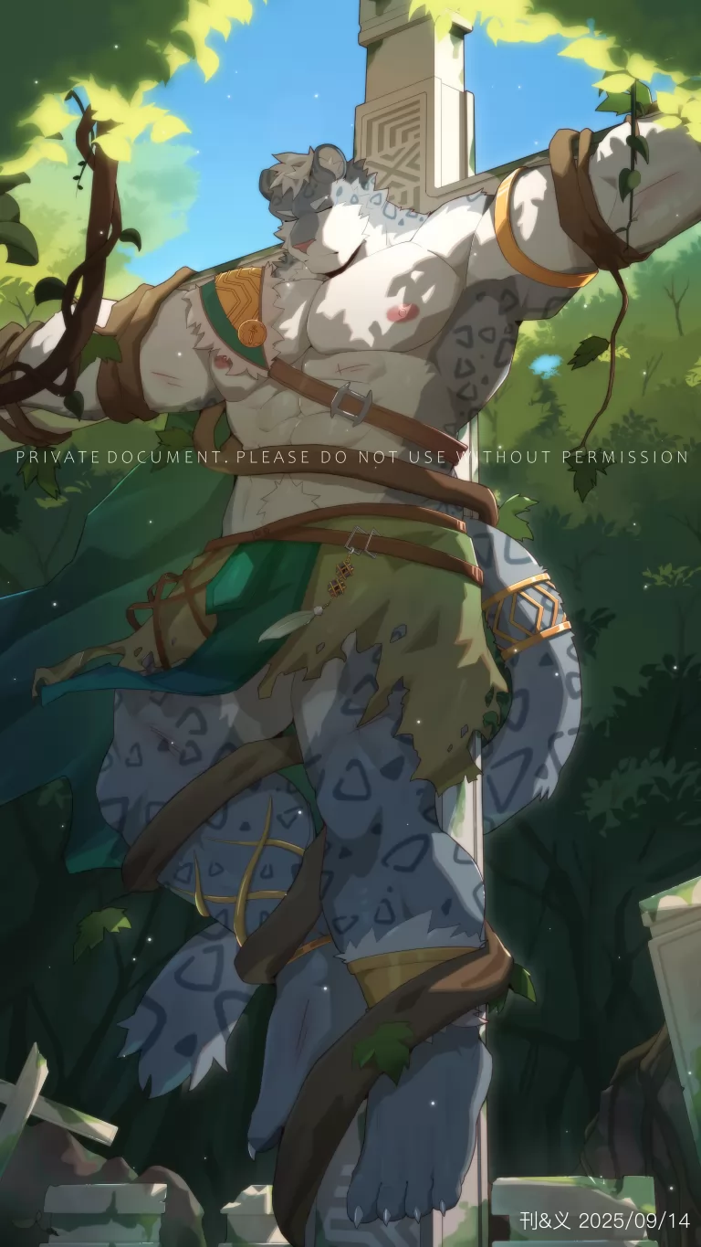 干戈常稿 by 刊刊, furry, 全身, 兽人