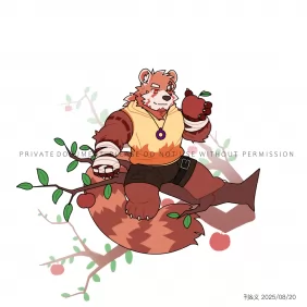 三文鱼的Q版