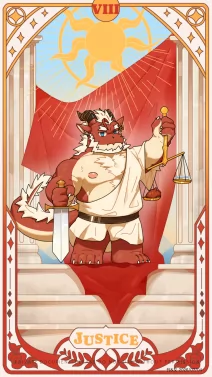 蒸馍塔罗牌Q版