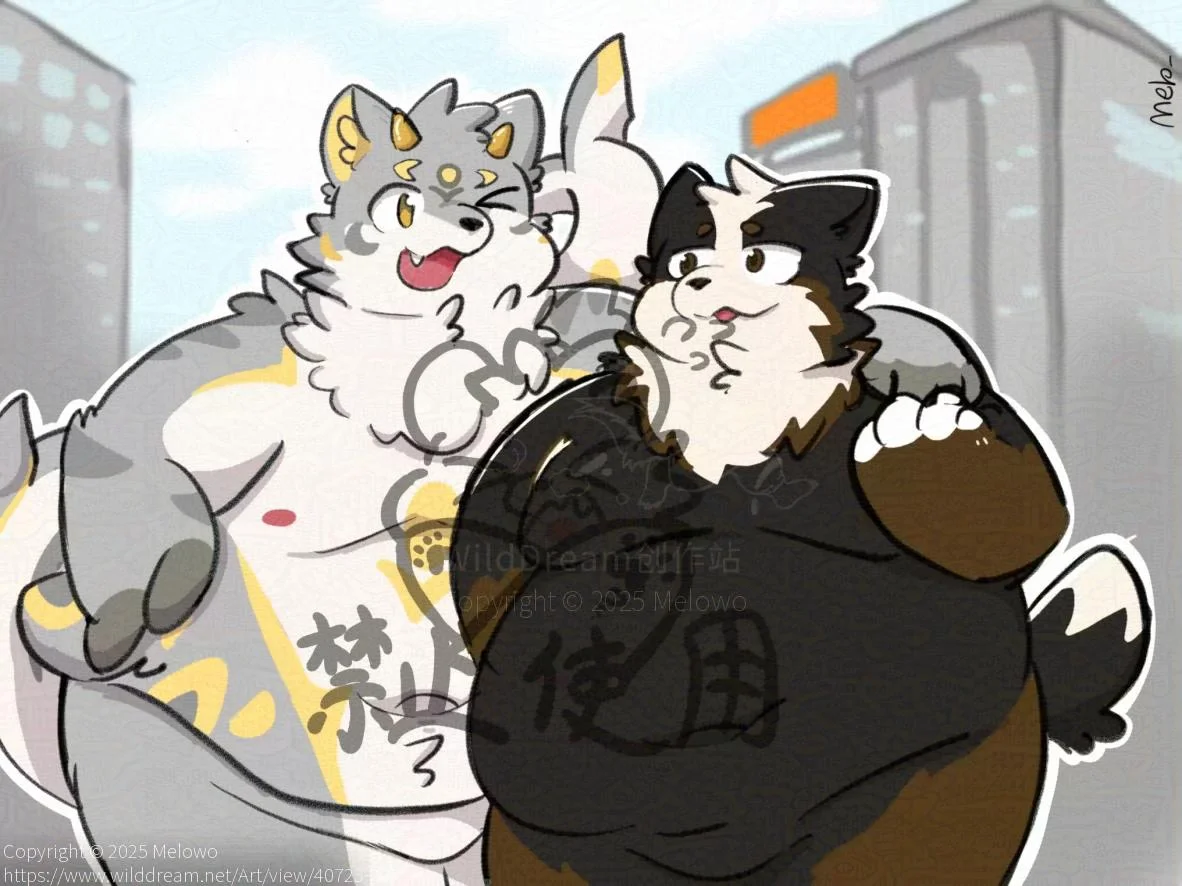 【委托】与你一起漫步在这城市中 by Melowo