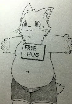 免费抱抱～