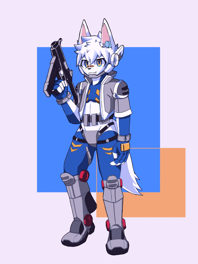无题 by Helin（赫林）, 男性兽人, 兽太