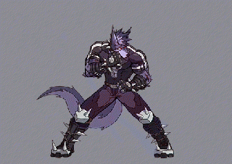 战斗姿势 by 长耳狼