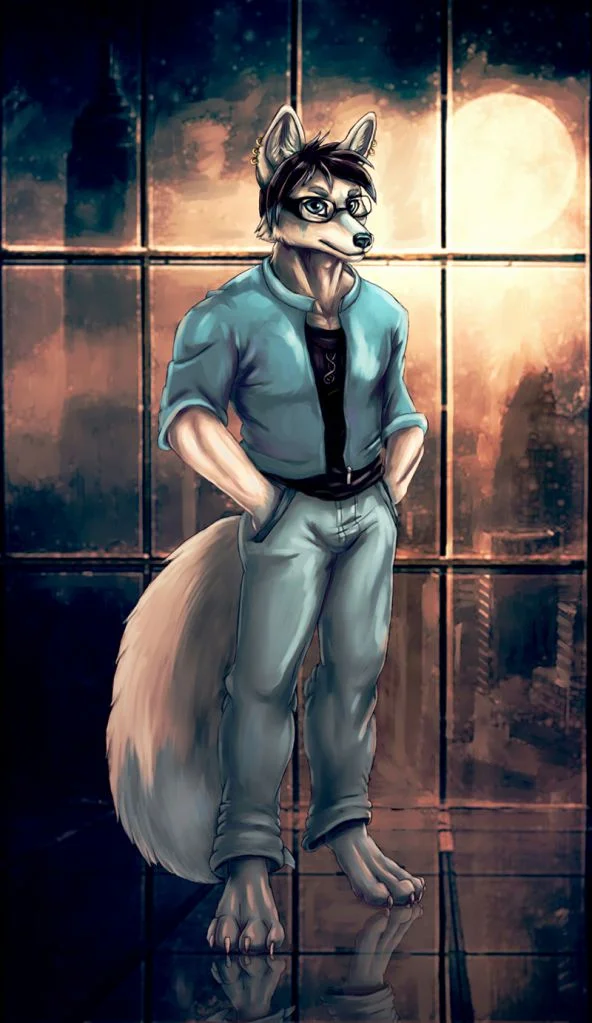 白领狐 by 时间猫