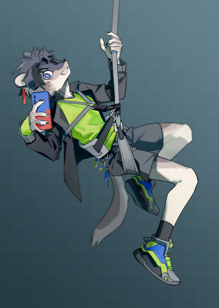 杀手. by 花生RKS, 插画, 插图, 兽人