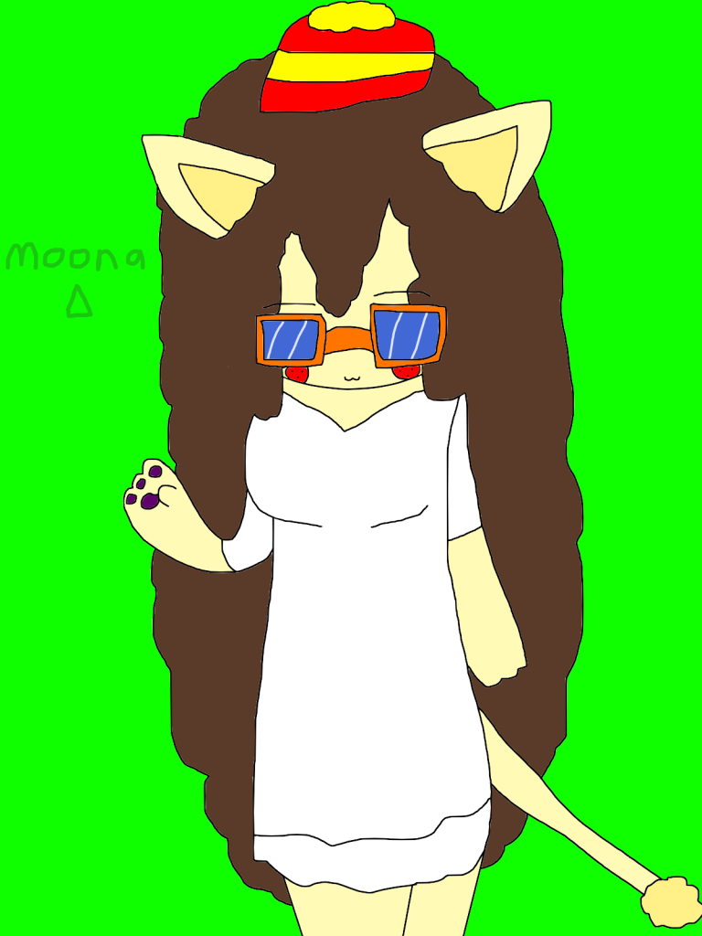 moona by thebananasplitsau5, oc, drawing