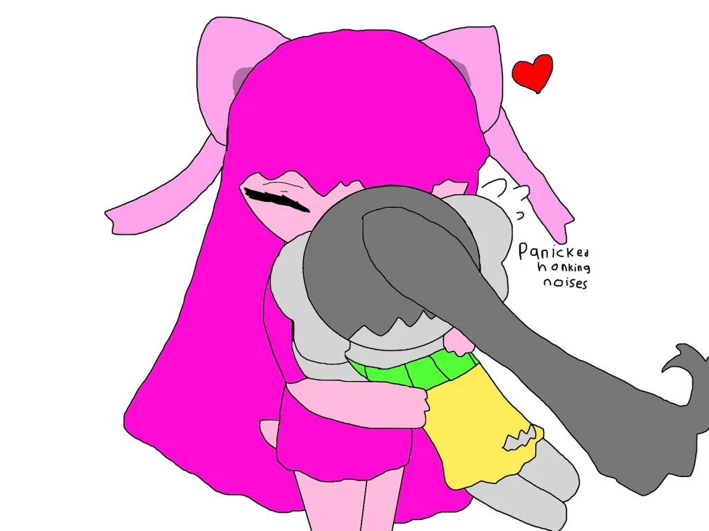 hugs by thebananasplitsau5, oc, drawing