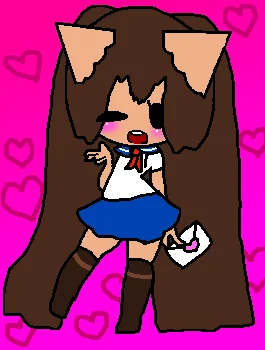 beagle chan by thebananasplitsau5, oc, drawing