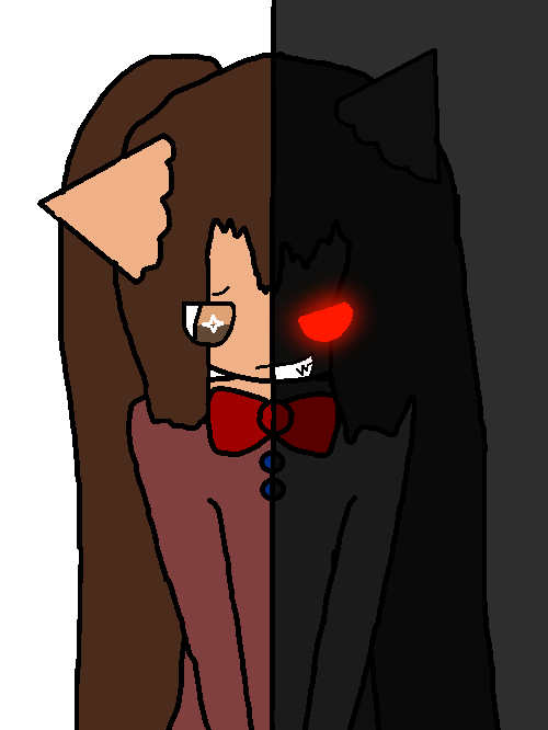 the dark side of me by thebananasplitsau5, oc, drawing