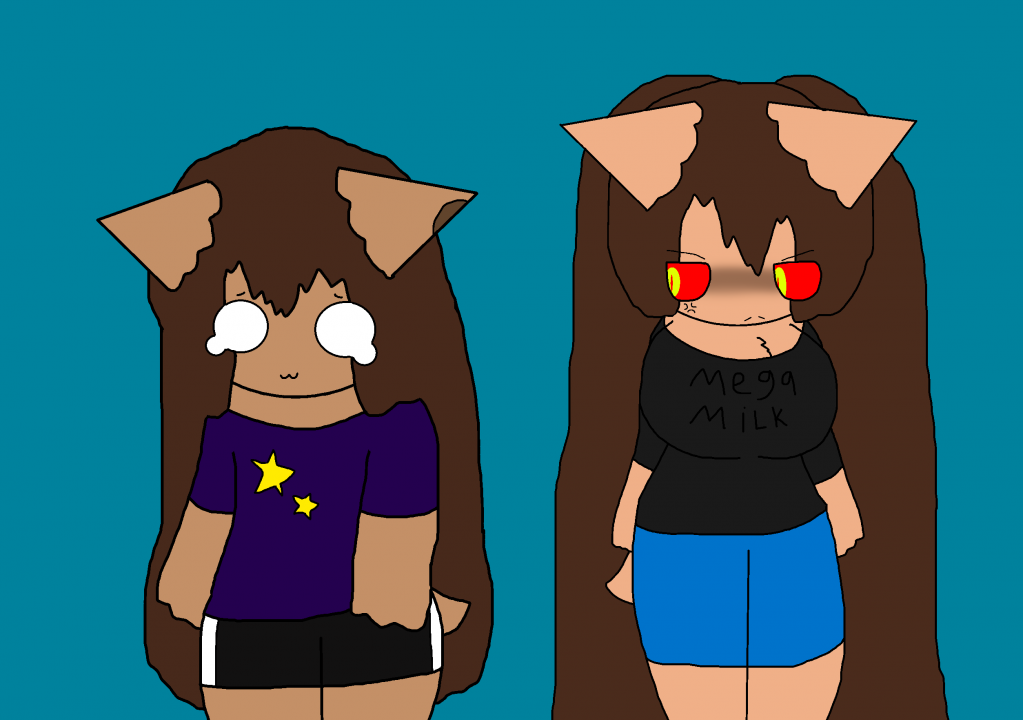 plz don't hurt me by thebananasplitsau5, oc, drawing