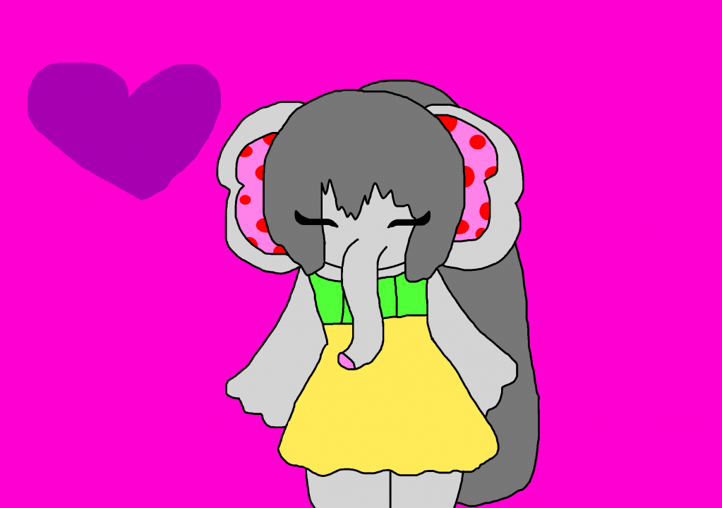 cute by thebananasplitsau5, oc, drawing