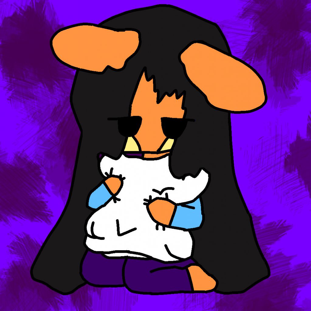 sleepy gorilla by thebananasplitsau5, oc, drawing