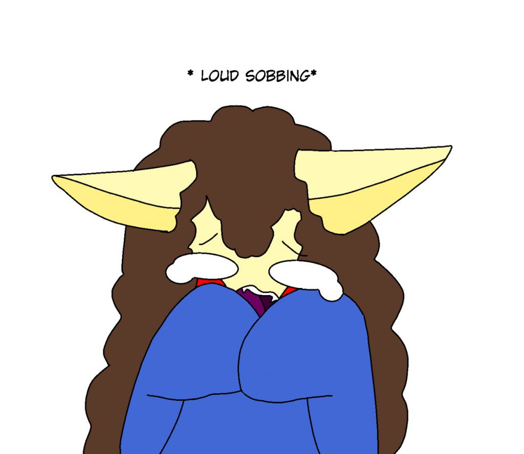sobbing by thebananasplitsau5, oc, drawing