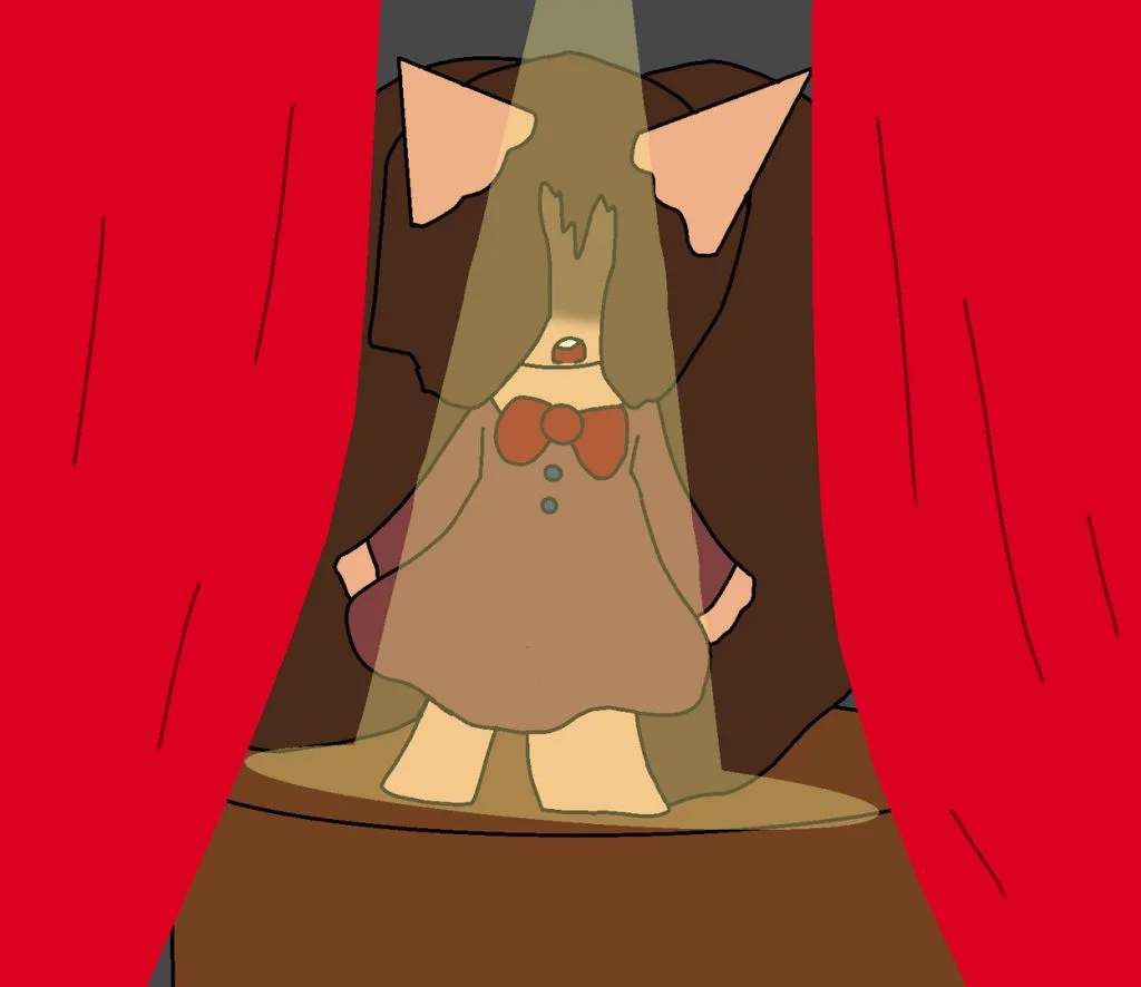 stage by thebananasplitsau5, oc, drawing