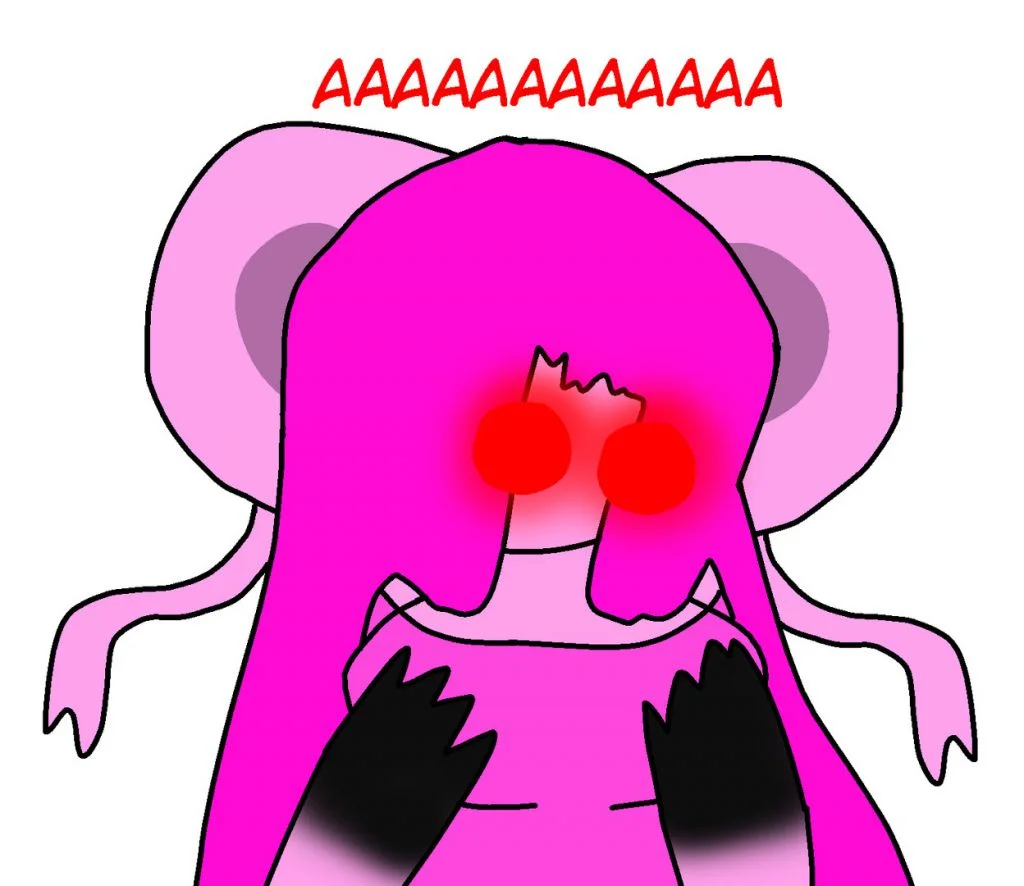 demon owl by thebananasplitsau5, oc, drawing