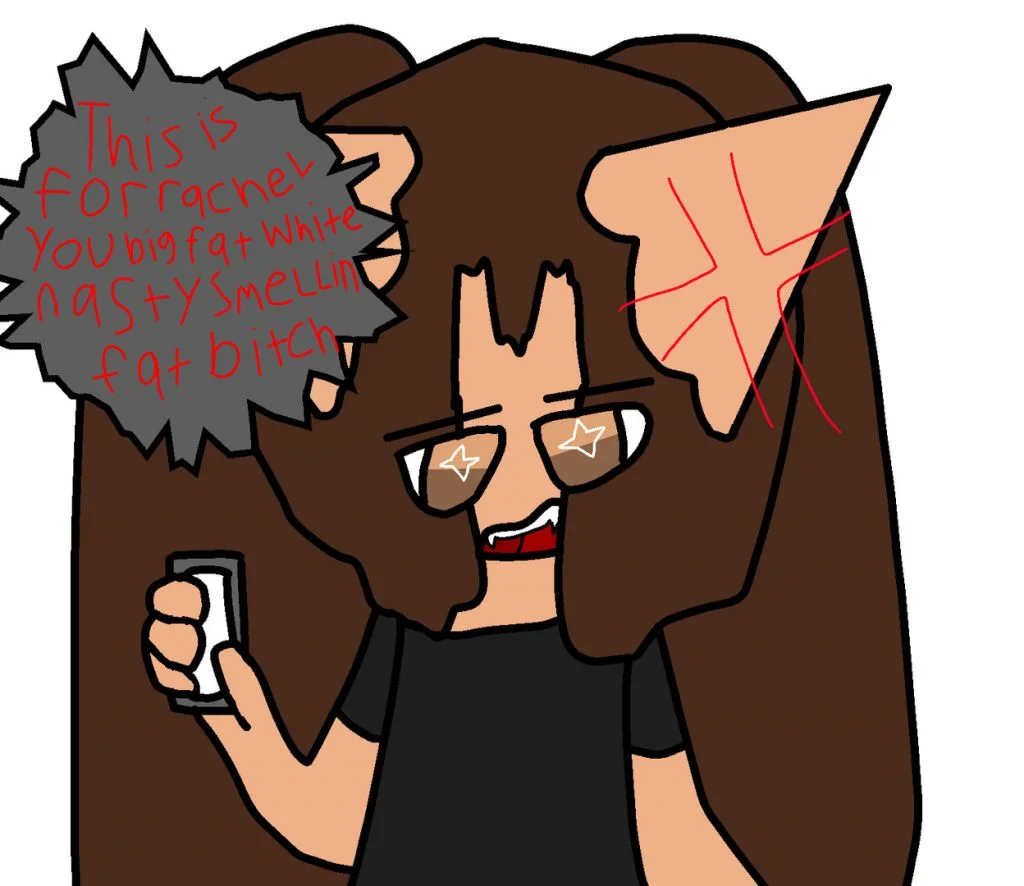 voicemail by thebananasplitsau5, oc, drawing