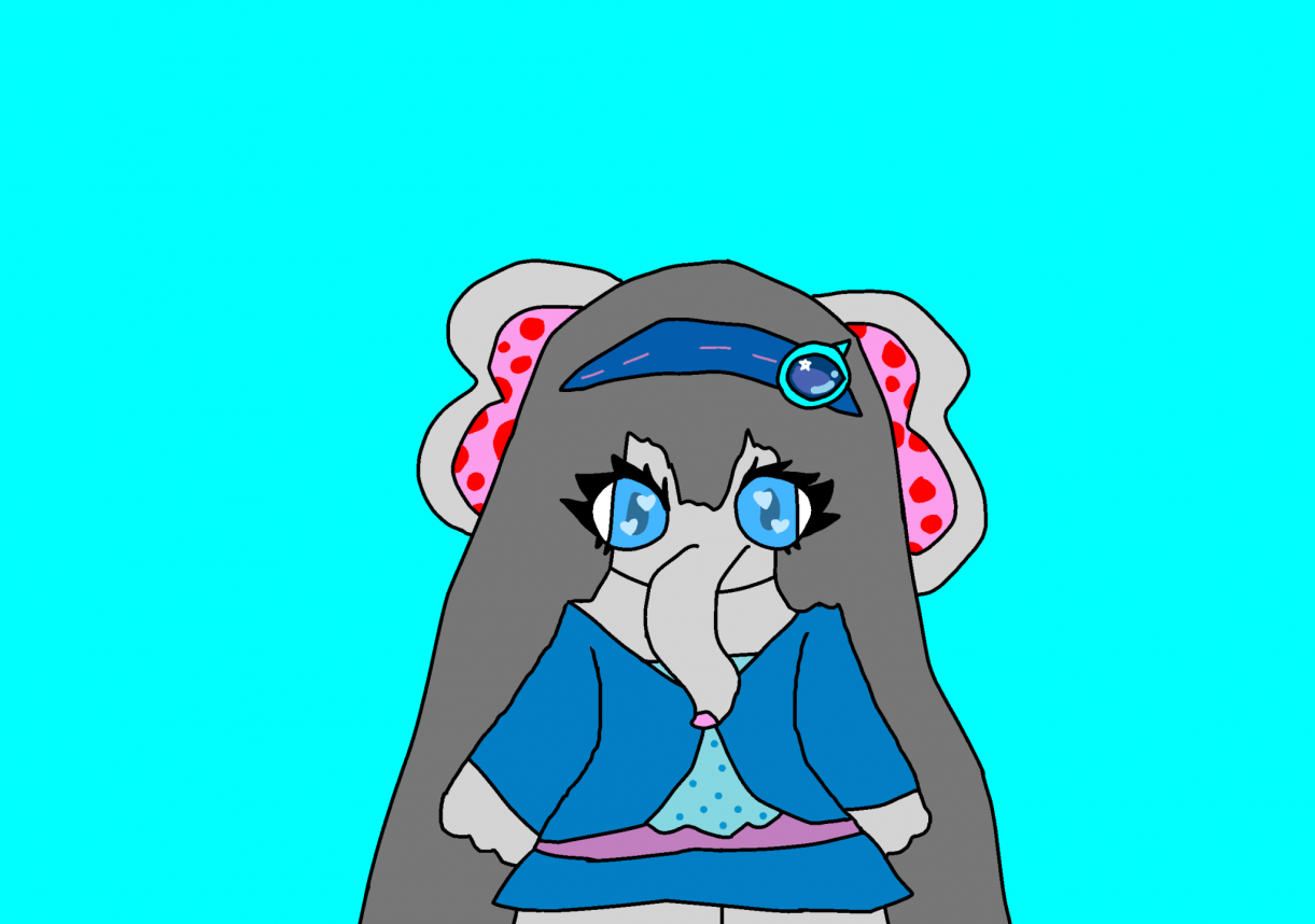 blueberry muffin by thebananasplitsau5, oc, drawing, cute
