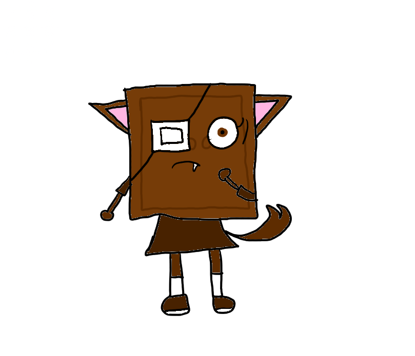 My AD oc: choco wolf by , animateddiversity