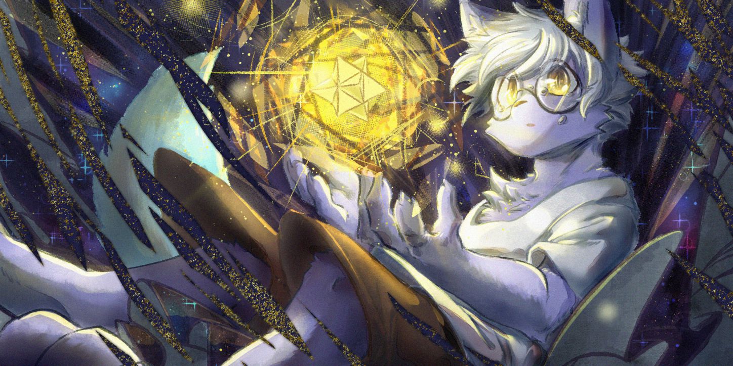 瓶盖 by 黑霉, furry, 插画