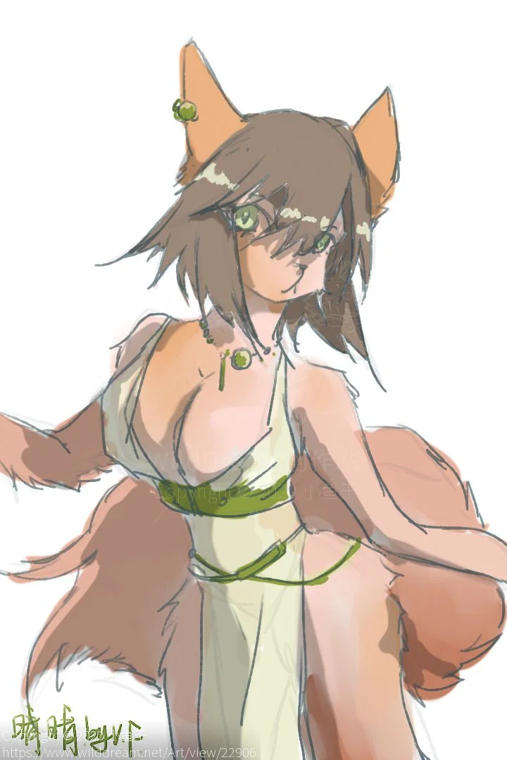 晴晴 by 小鱼干, 兽娘