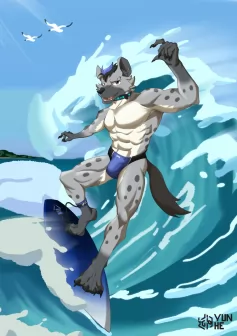 【同人】《夏日冲浪》（差分1）
