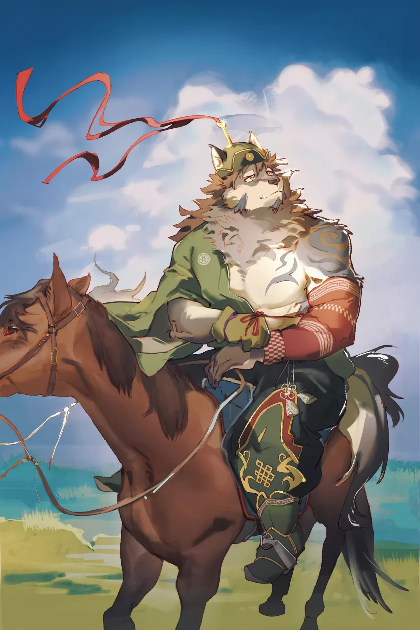 天上的风 by 池一