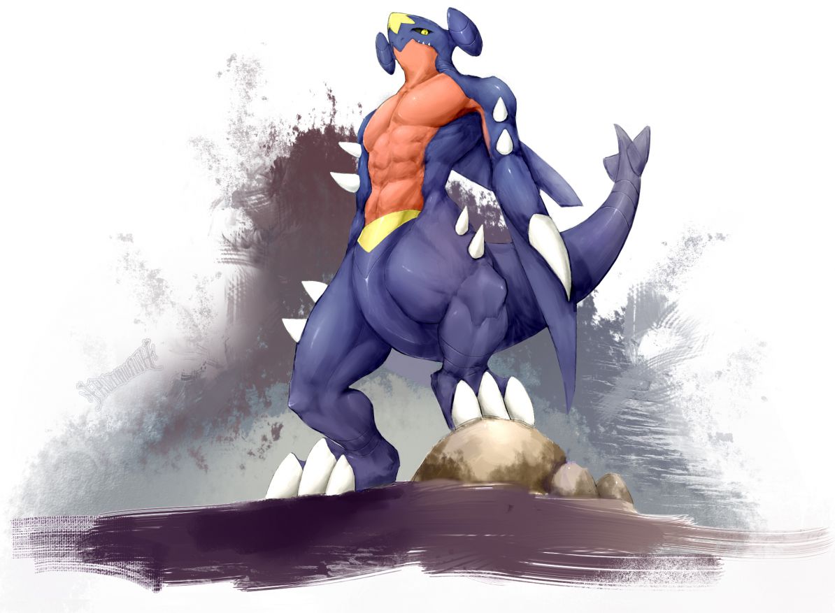 20211222 by FrozenNorth, pokemon, 烈咬陆鲨, 精灵宝可梦