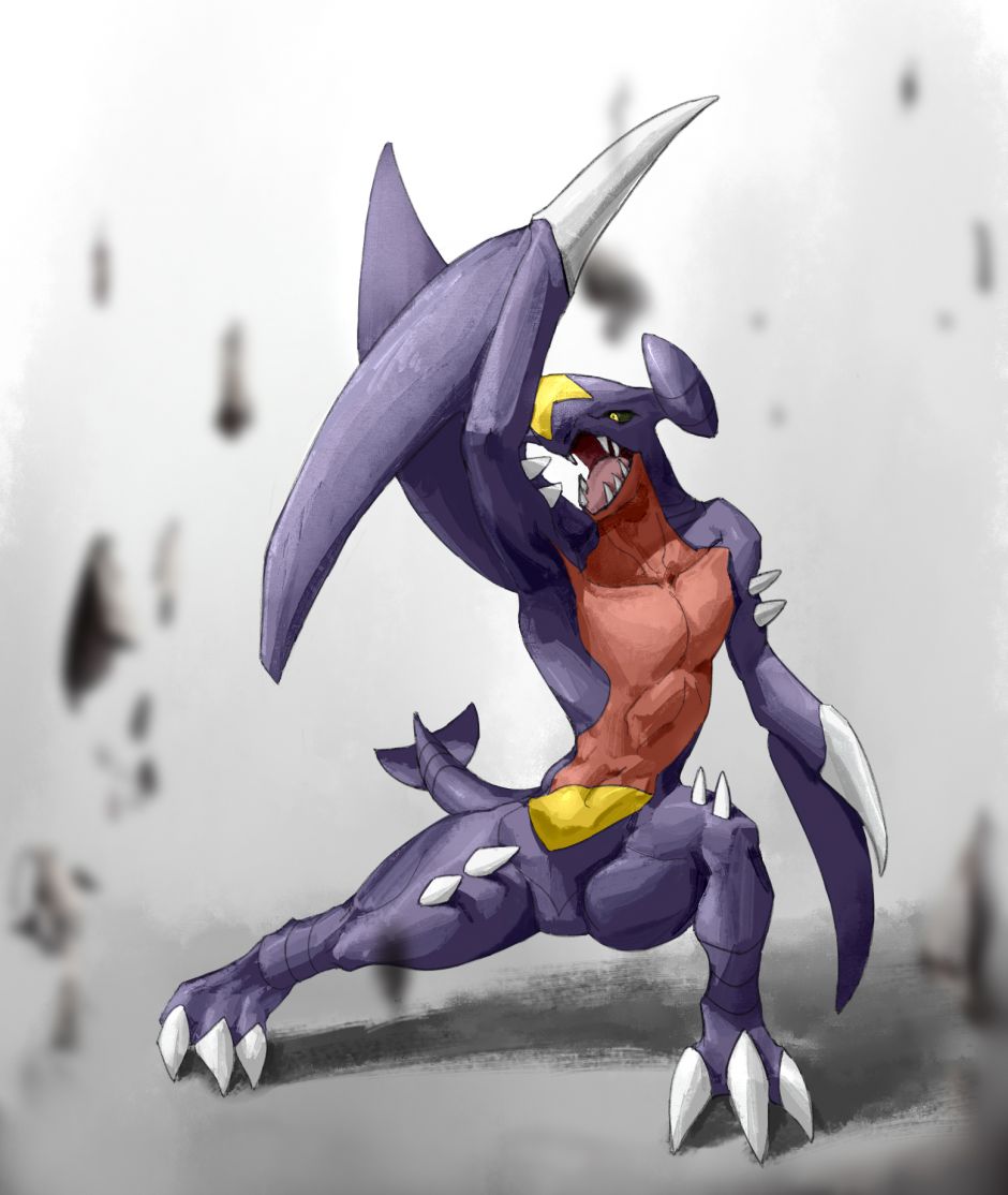 20211027Garchomp by FrozenNorth, pokemon, 烈咬陆鲨, 精灵宝可梦