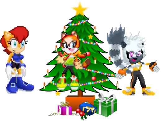 Christmas featuring Sally, Marine and Tangle by Marc Brown part one by shwapneel1999