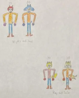 Mightonic (Mighty and Sonic) and Rayails (Ray and Tails) by Marc Brown part four by shwapneel1999