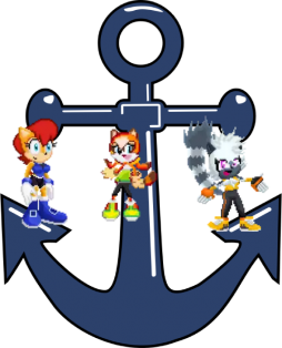 Sally, Marine and Tangle and the anchor by Marc Brown by shwapneel1999