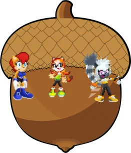Sally, Marine and Tangle and the acorn by Marc Brown by shwapneel1999